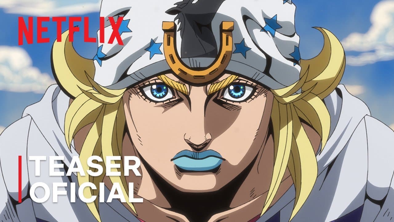 Thumbnail do trailer — JoJo’s Bizarre Adventure: Steel Ball Run — A Corrida do Século