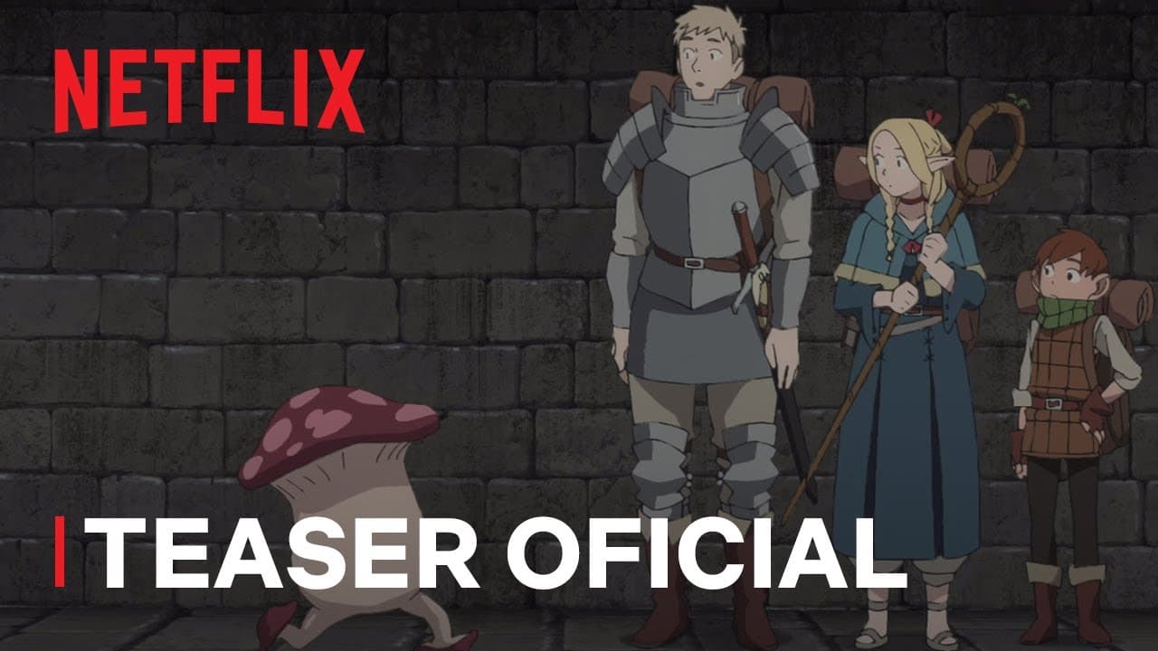 Thumbnail do trailer — Dungeon Meshi