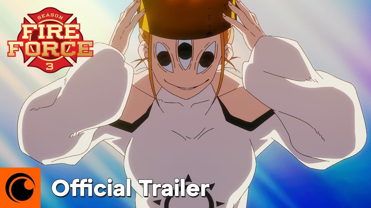 Thumbnail do trailer — Fire Force: 3ª Temporada - Parte 2